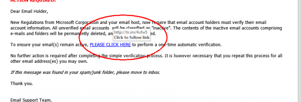 Another SCAM Email, please beware & Share