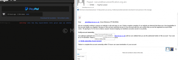 PayPal Scams on the increase