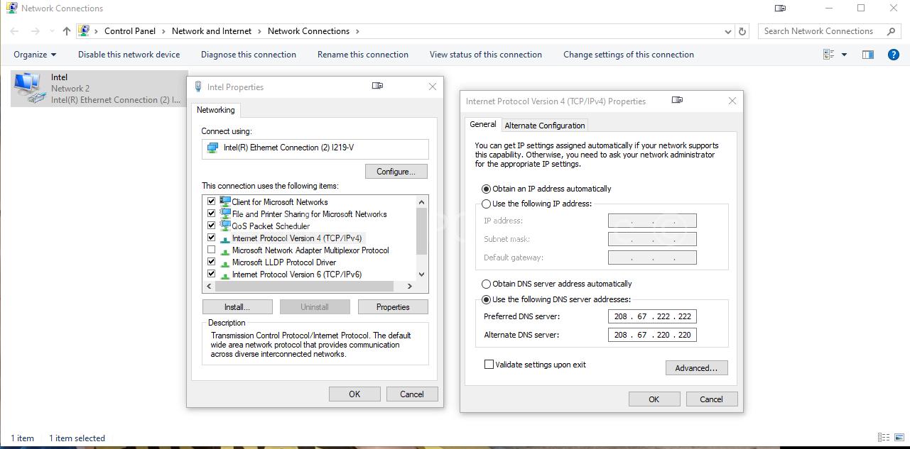 DNS Settings at Mobile PC rescue