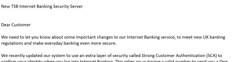 More Scams to look out for